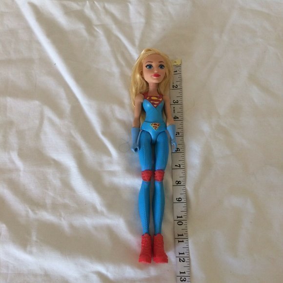 SUPER GIRL DC Superhero Girls 12" Plastic Action Figure Toy DOLL Mattel - Picture 9 of 12